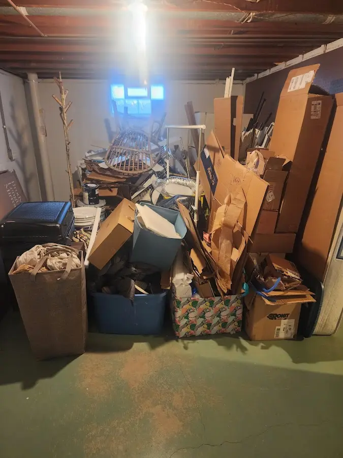 Roll-off dumpster container at job site for Construction Dumpster Rental in Hanamaulu